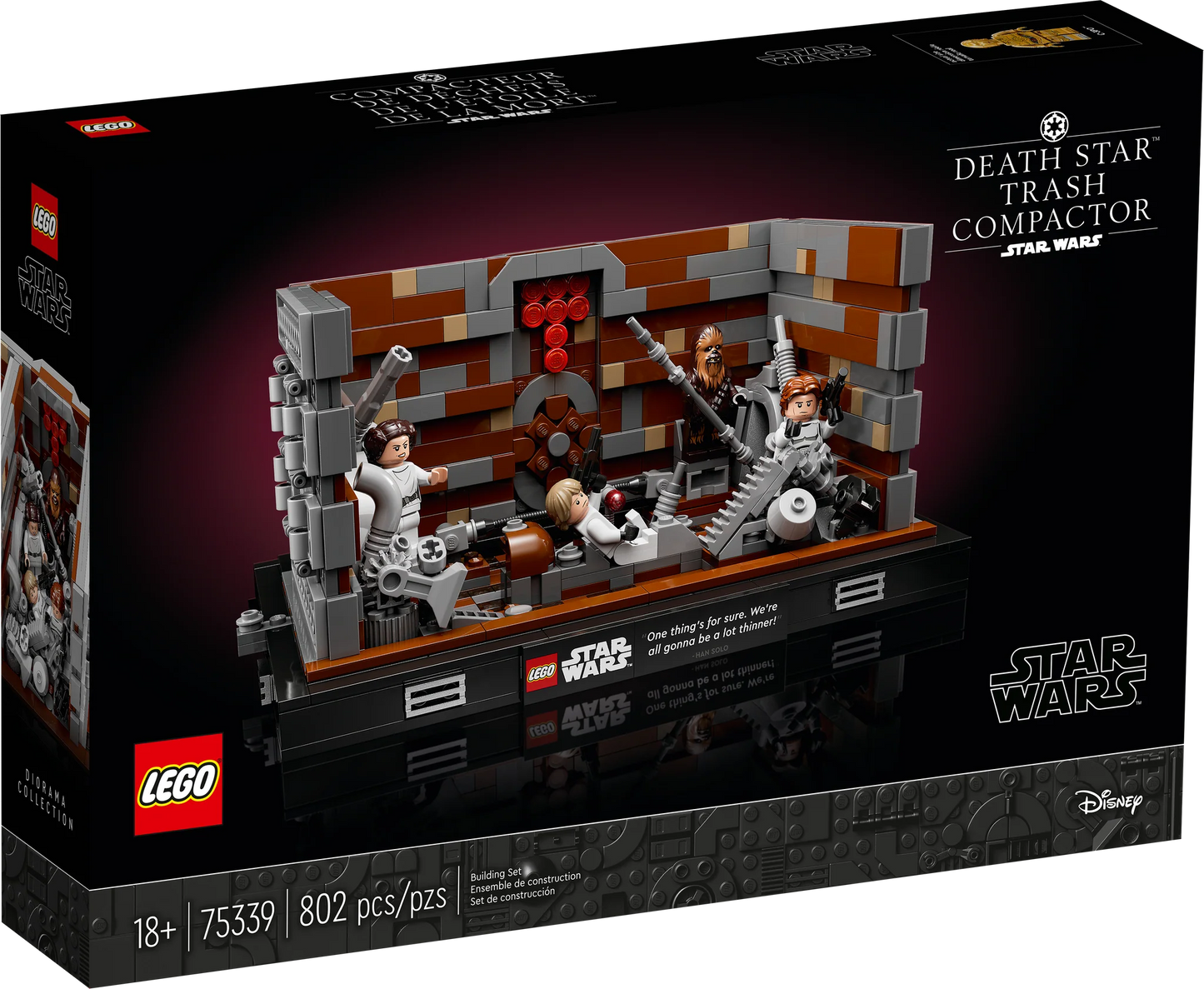 LEGO Star Wars 75339 Death Star™ Trash Compactor Diorama
