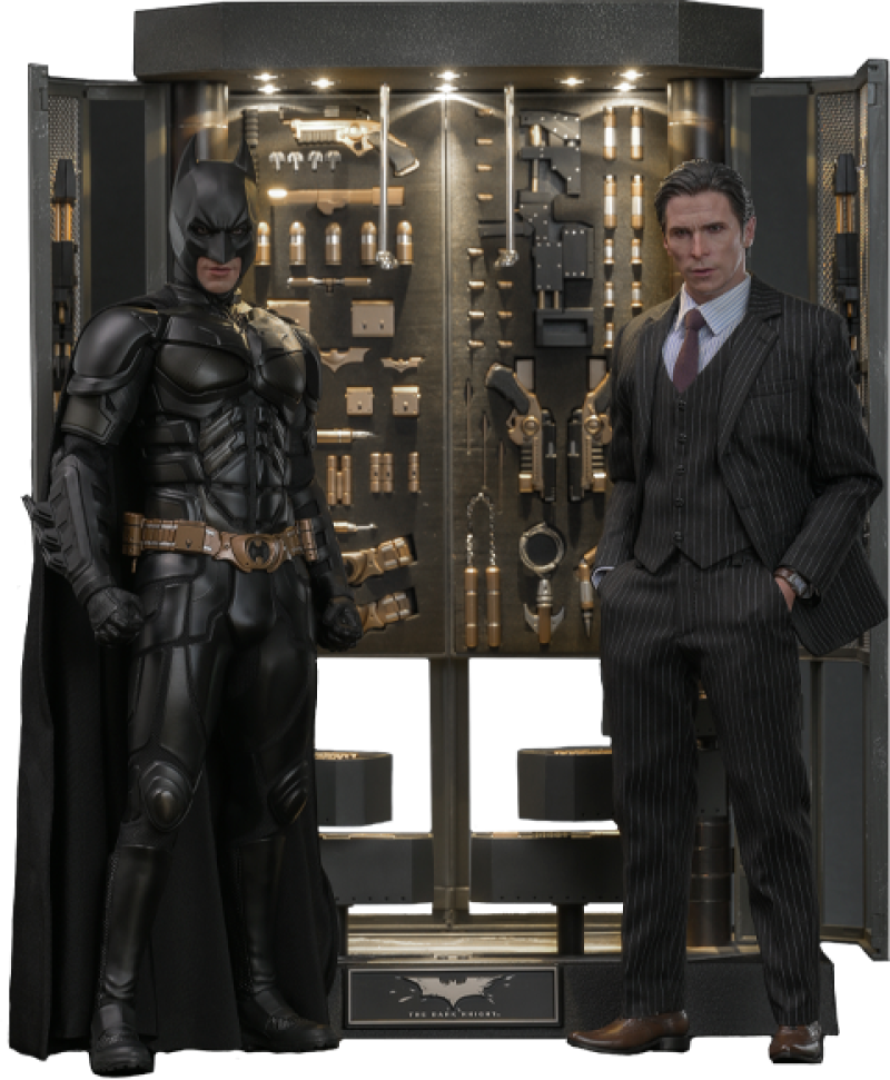 Batman Armory with Bruce Wayne (2.0) Sixth Scale Figure Set