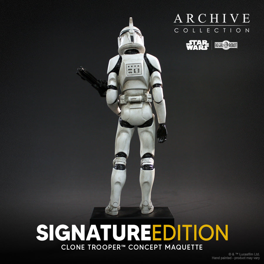 Clone Trooper™ Concept Maquette Replica – Doug Chiang Signature Edition