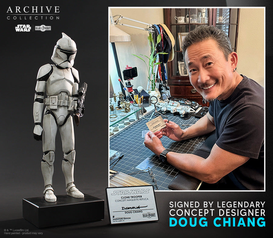 Clone Trooper™ Concept Maquette Replica – Doug Chiang Signature Edition