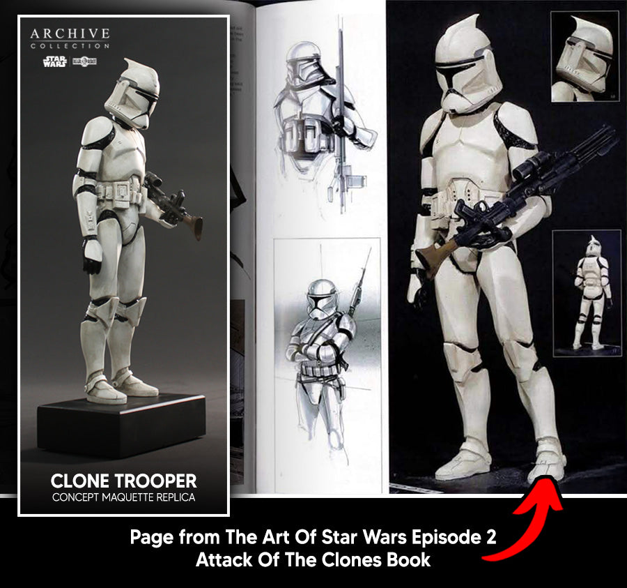 Clone Trooper™ Concept Maquette Replica – Doug Chiang Signature