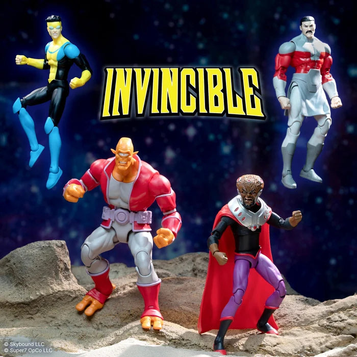 Invincible Deluxe Action Figures Wave 01 – Set of 4