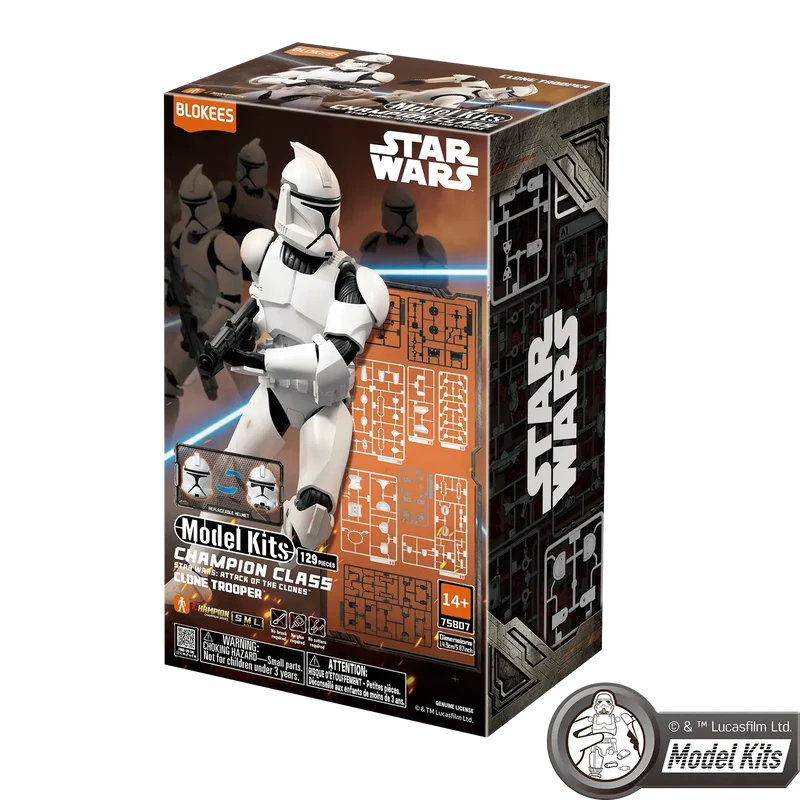 Blokees Star Wars: Attack of the Clones CC07 Clonetrooper