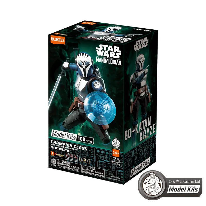 STAR WARS: THE MANDALORIAN™ CHAMPION CLASS 06 BO-KATAN KRYZE™ MODEL KITS | BLOKEES