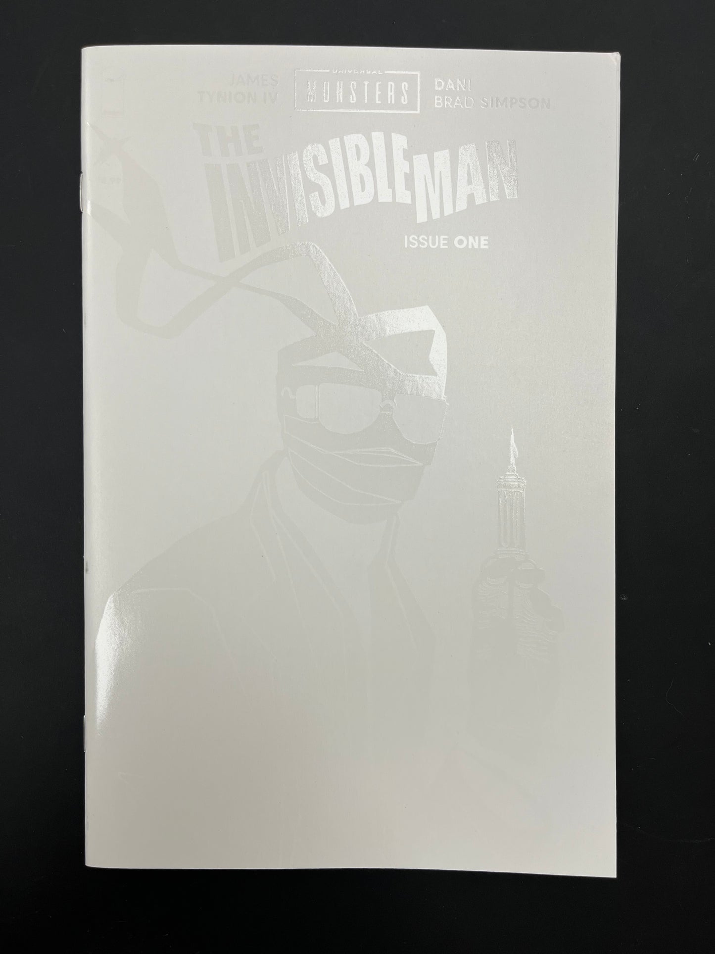 Universal Monsters Invisible Man #1 One Per Store Thank You Varian-image