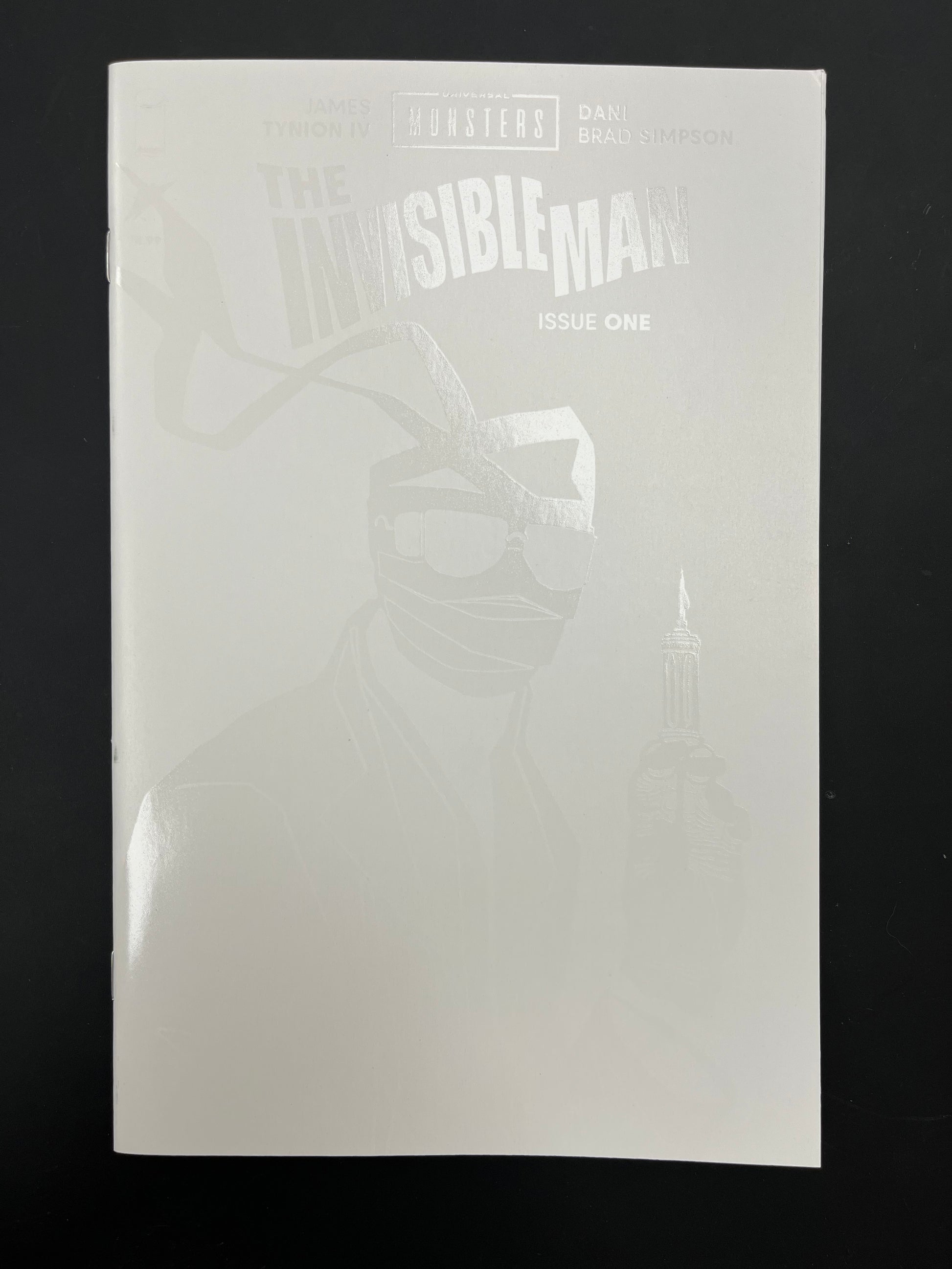 Universal Monsters Invisible Man #1 One Per Store Thank You Varian-image