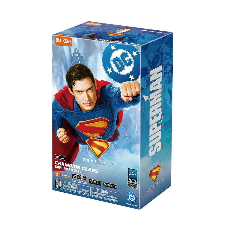 DC Champion Class Superman 2025 | Blokees