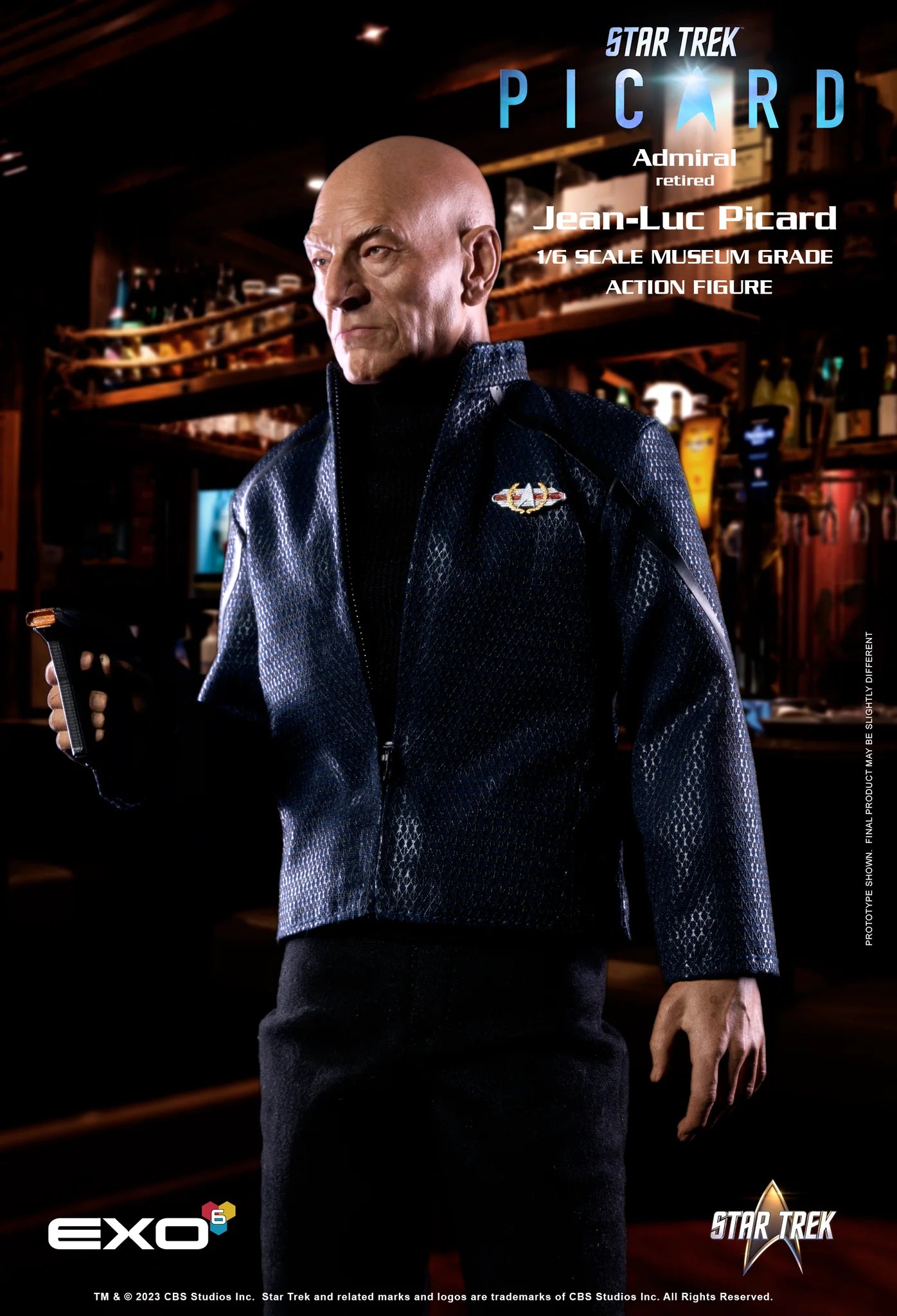 Jean-Luc Picard 1/6 Scale Figure by EXO-6