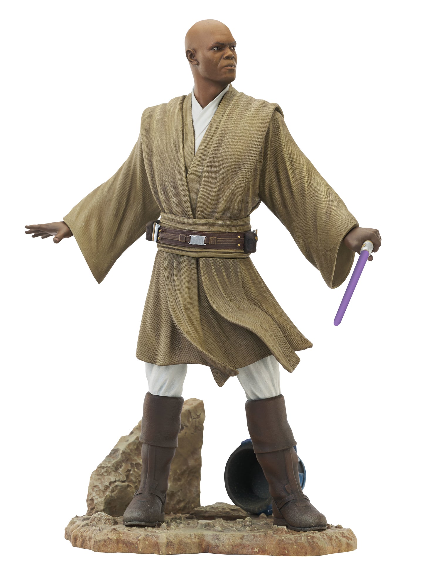 Star Wars Premier Collection Attack of the Clones Mace Windu Statue