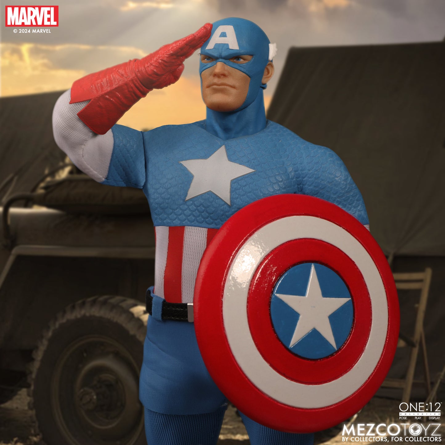 One 12 Collective Captain America (Silver Age) Action Figure