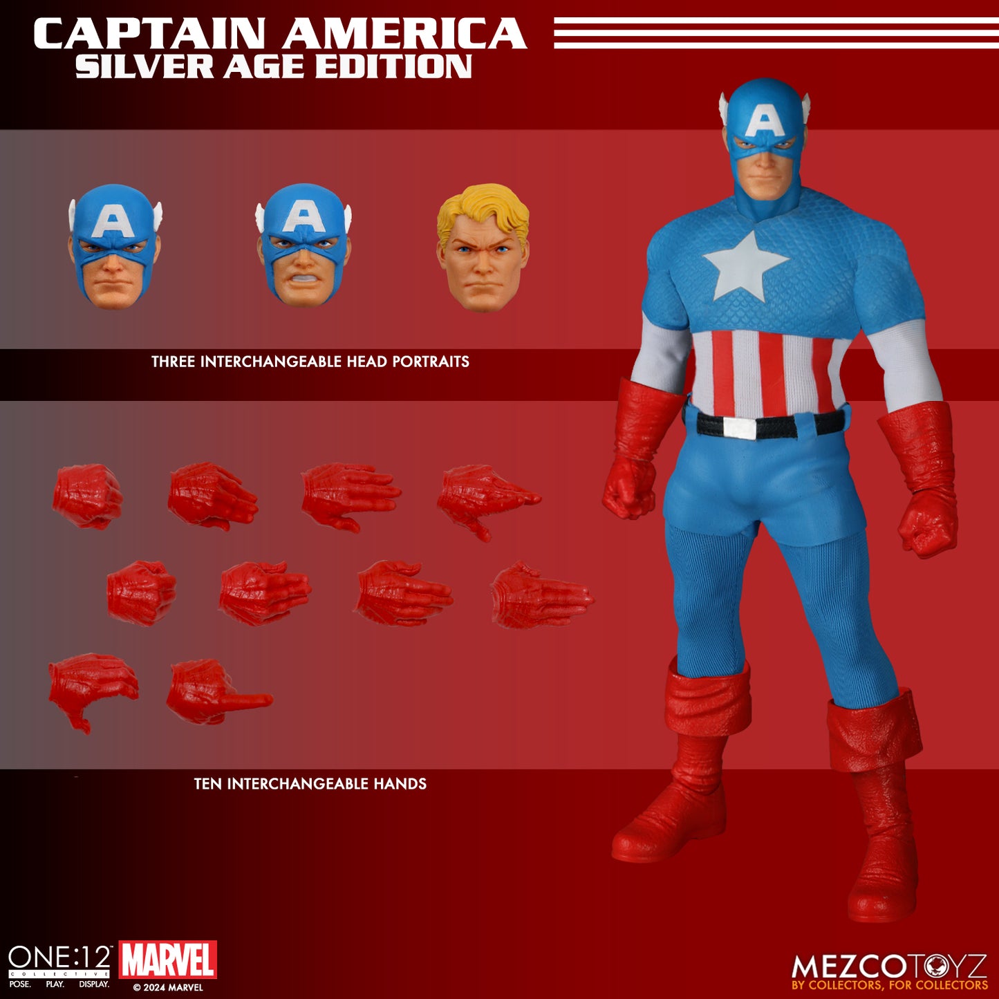 One 12 Collective Captain America (Silver Age) Action Figure