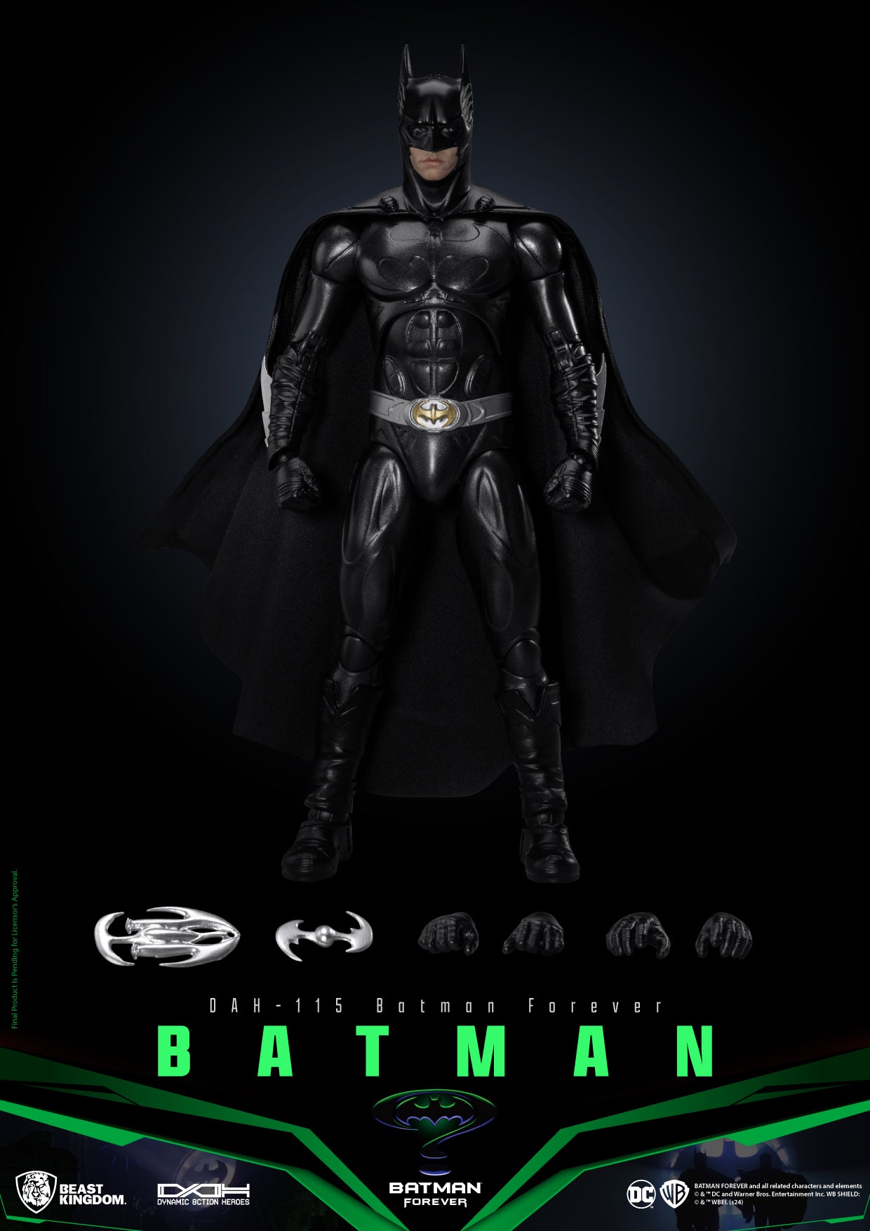 Batman Forever DAH-115 Dynamic 8-ction Batman Action Figure