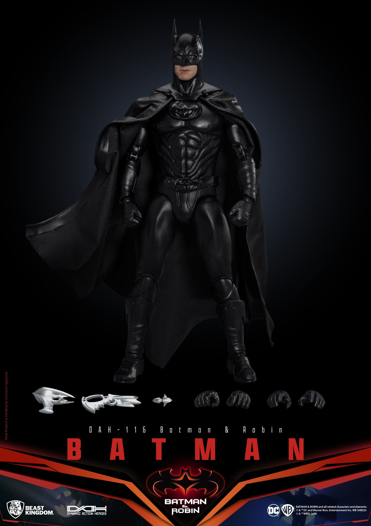 Batman & Robin DAH-116 Dynamic 8-Ction Batman Action Figure