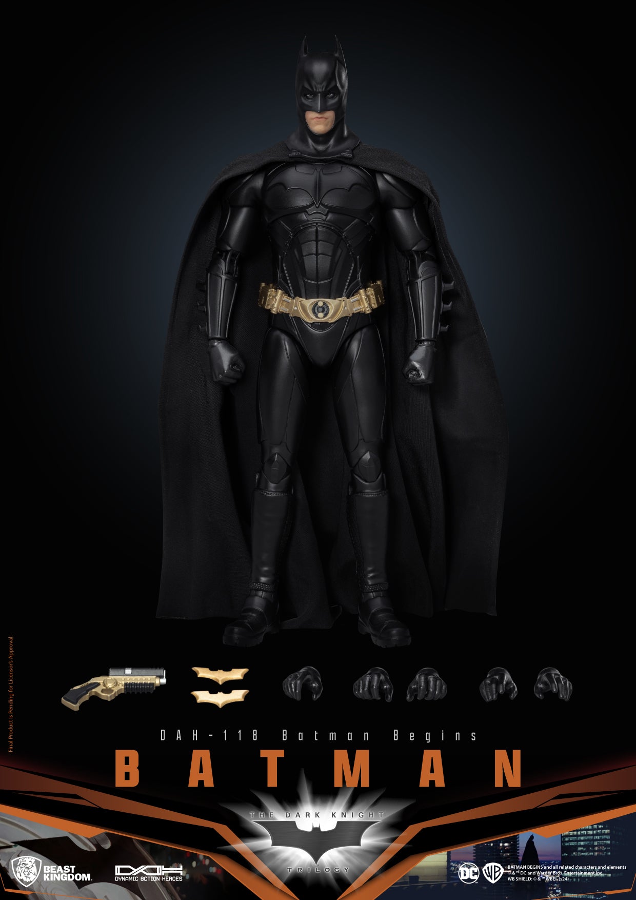 Batman Begins DAH-118 Dynamic 8-ction Batman Action Figure