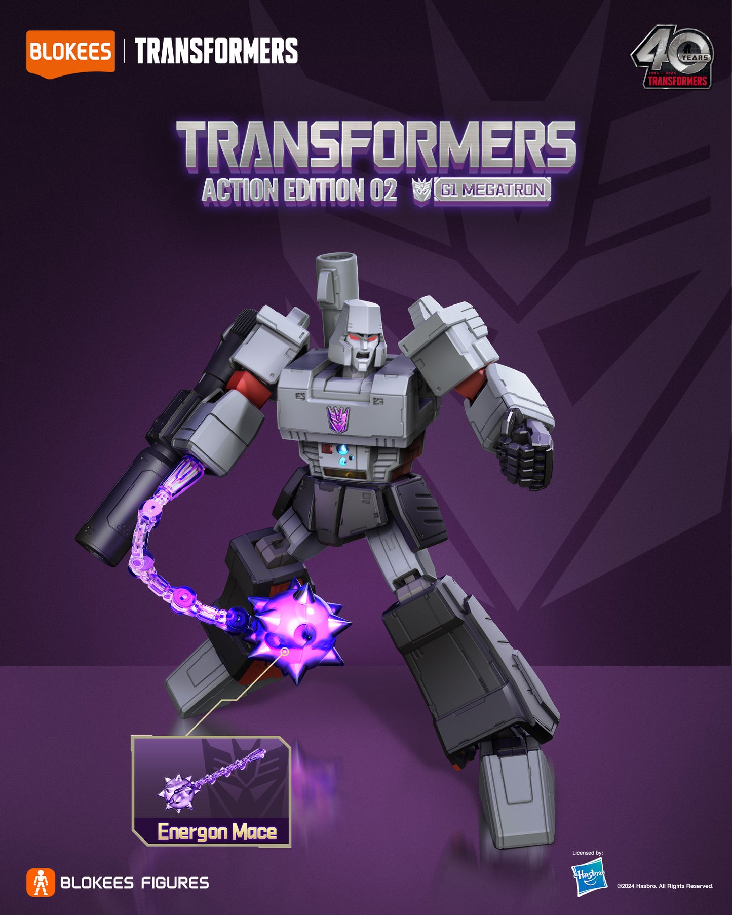 Blokees Transformers Action Edition G1 Megatron Model Kit