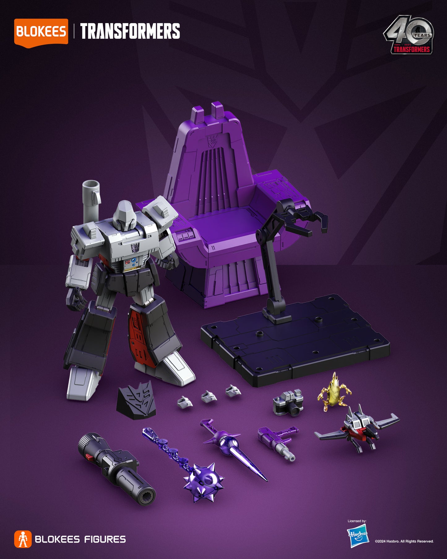 Blokees Transformers Action Edition G1 Megatron Model Kit