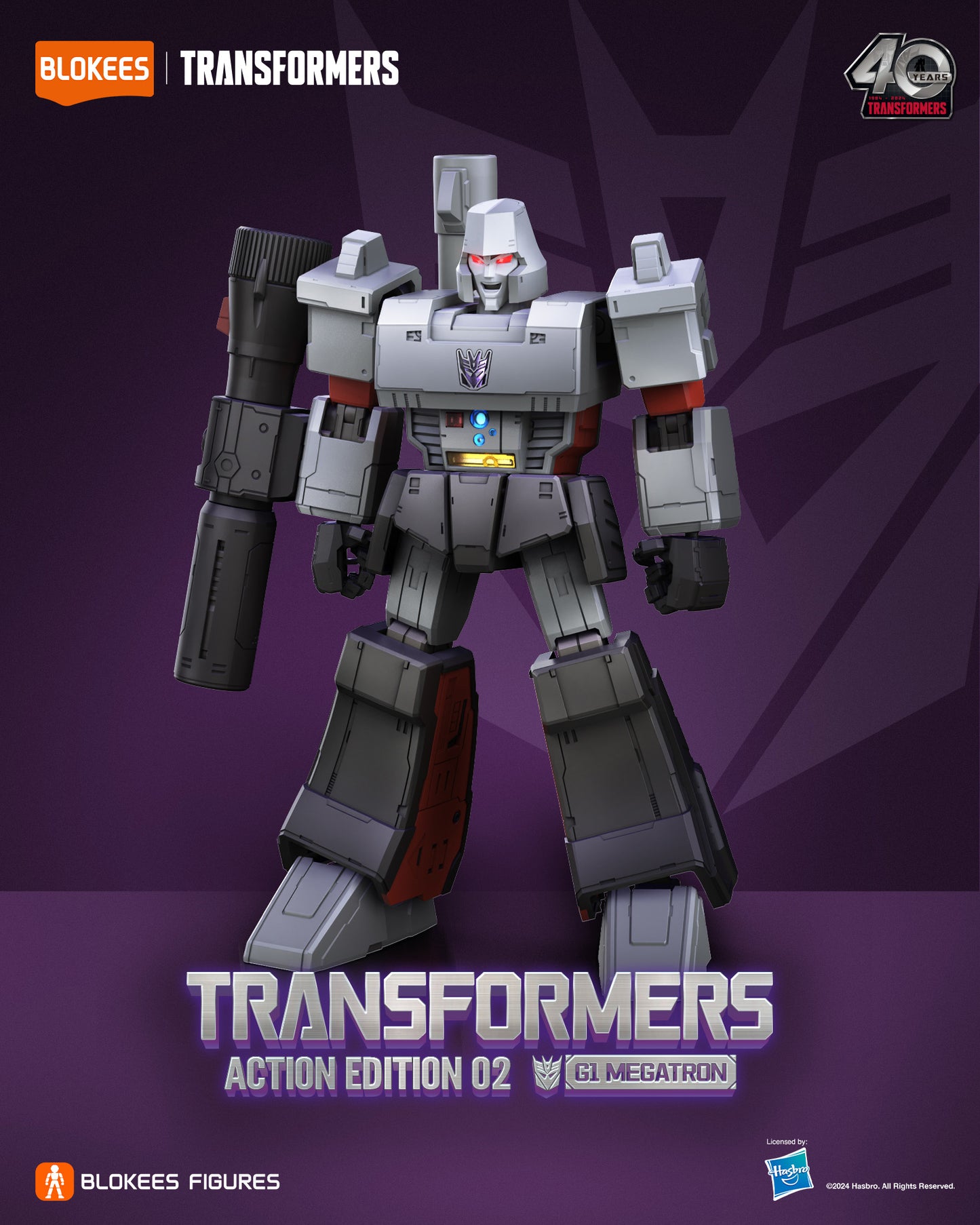 Blokees Transformers Action Edition G1 Megatron Model Kit