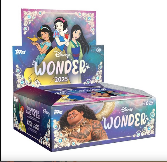 Topps 2025 Disney Wonder Trading Cards (Hobby Box)