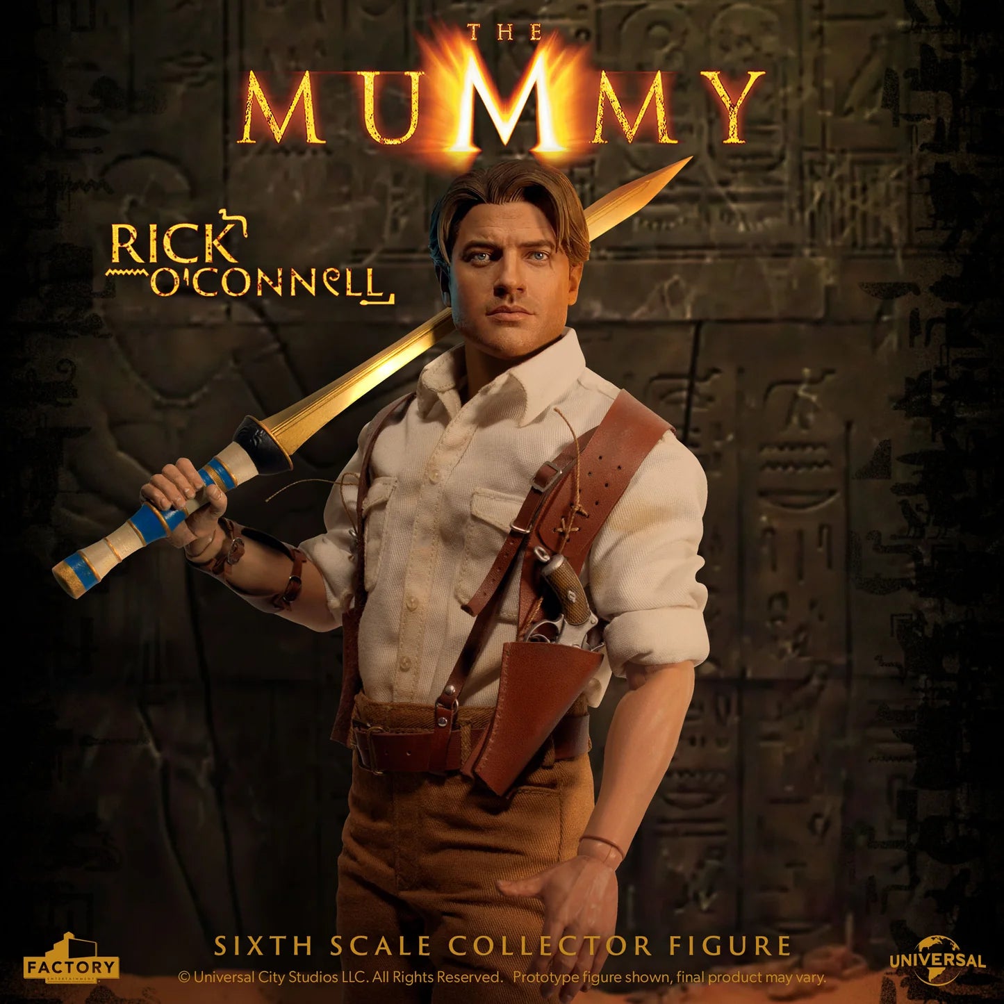 The Mummy | Rick O'Connell Sixth Scale Figure (Factory Entertainment)