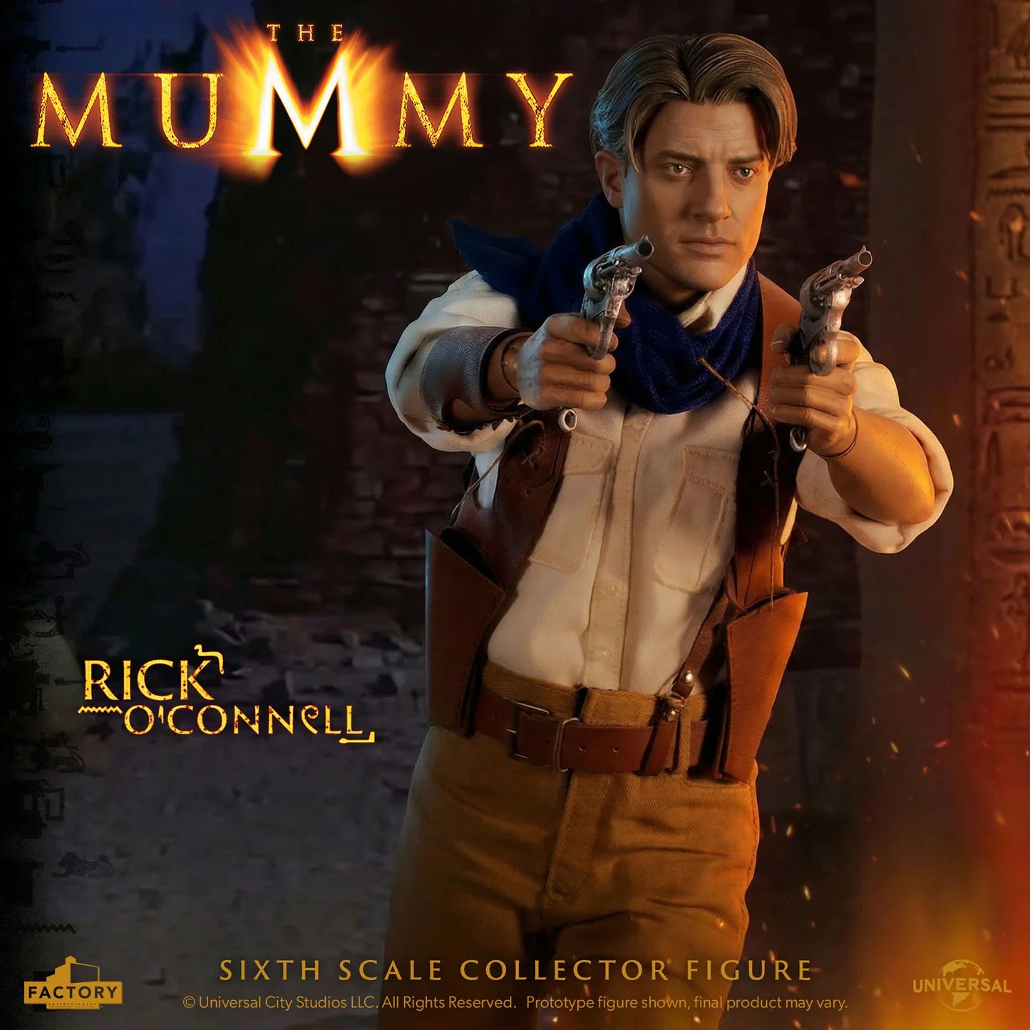 The Mummy | Rick O'Connell Sixth Scale Figure (Factory Entertainment)