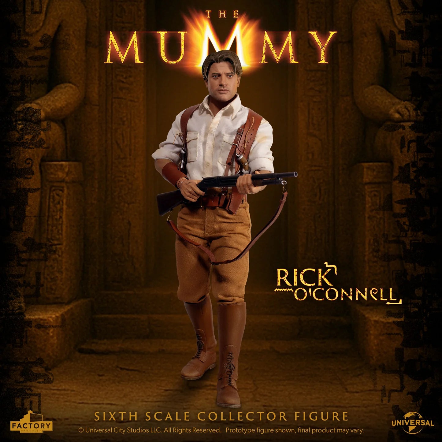 The Mummy | Rick O'Connell Sixth Scale Figure (Factory Entertainment)