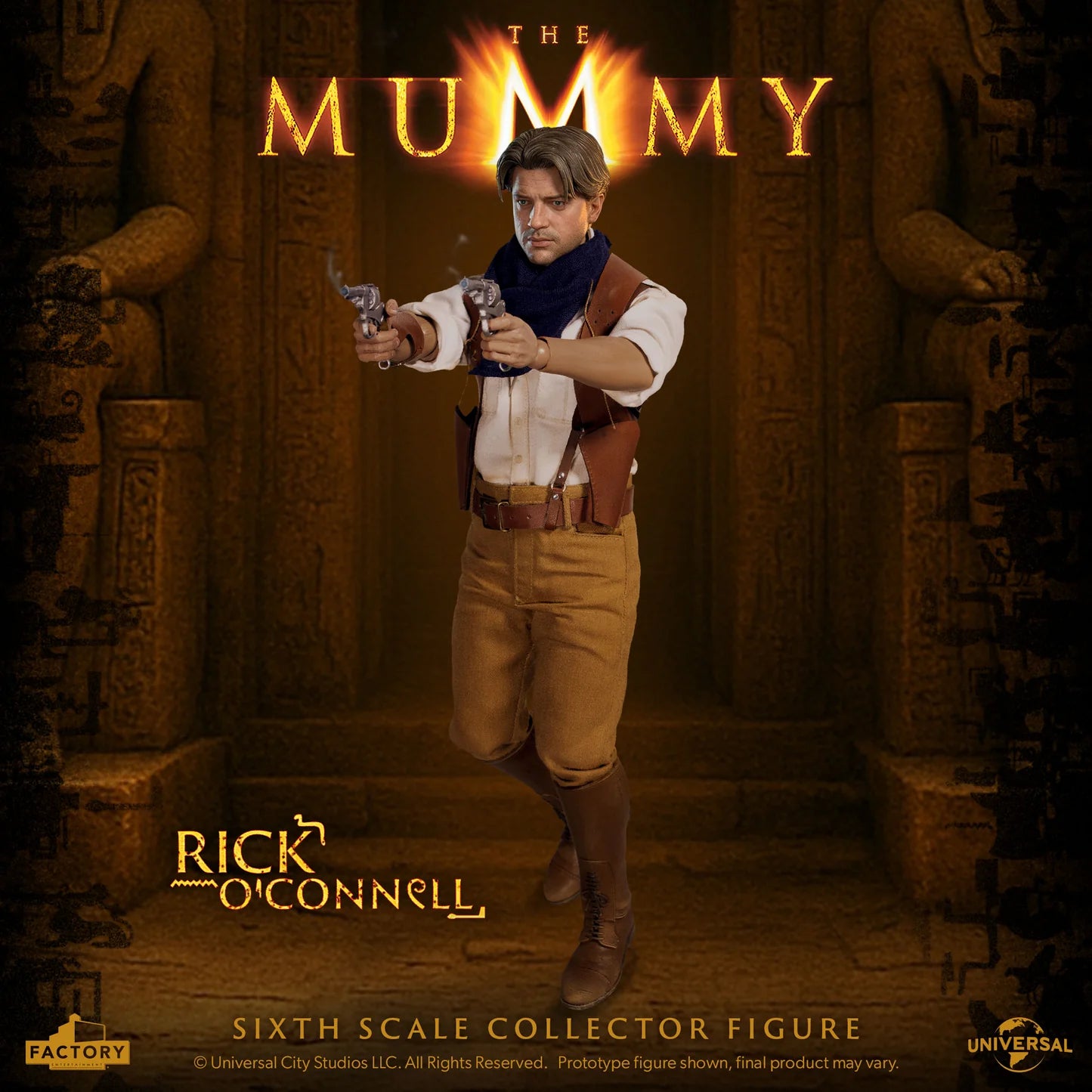 The Mummy | Rick O'Connell Sixth Scale Figure (Factory Entertainment)