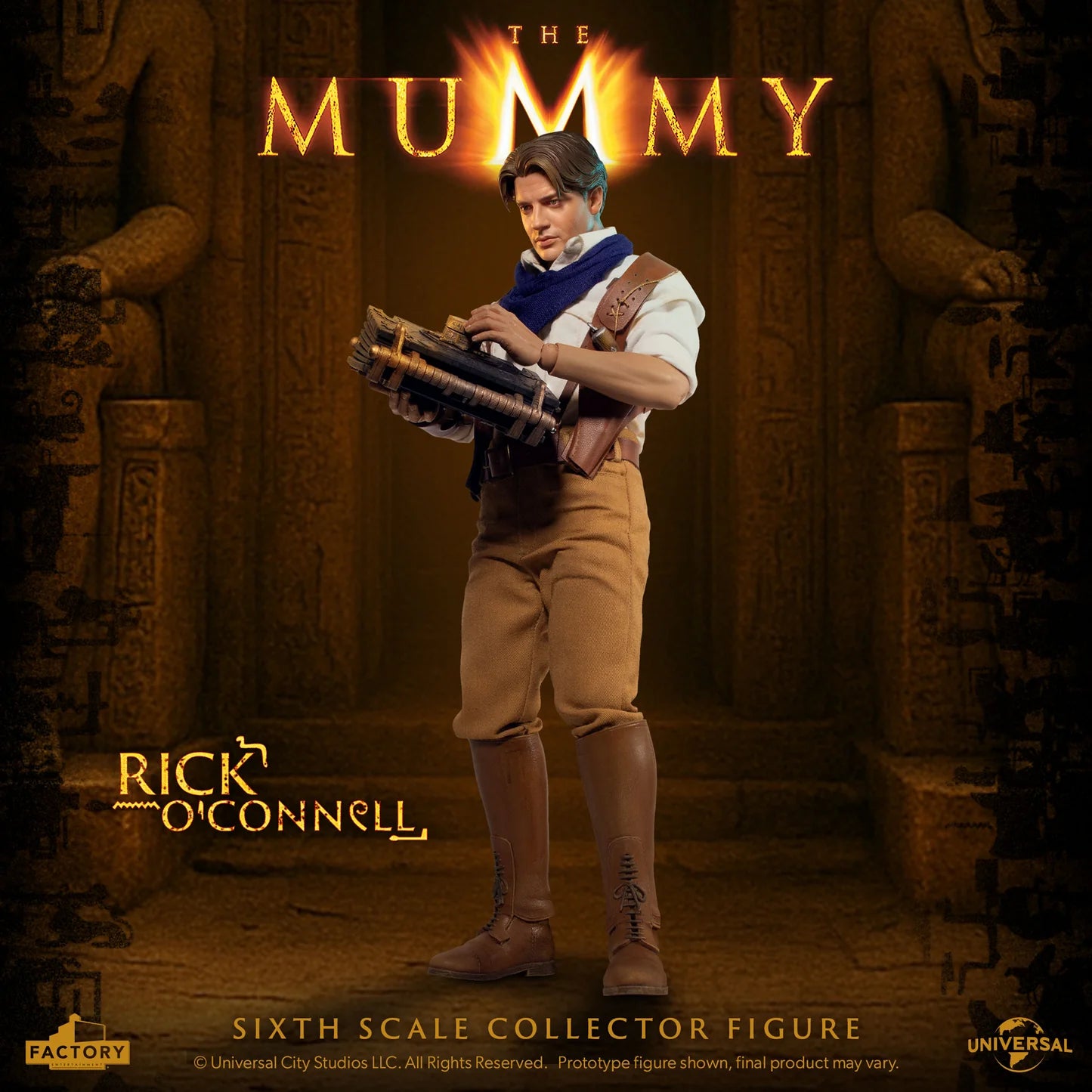 The Mummy | Rick O'Connell Sixth Scale Figure (Factory Entertainment)