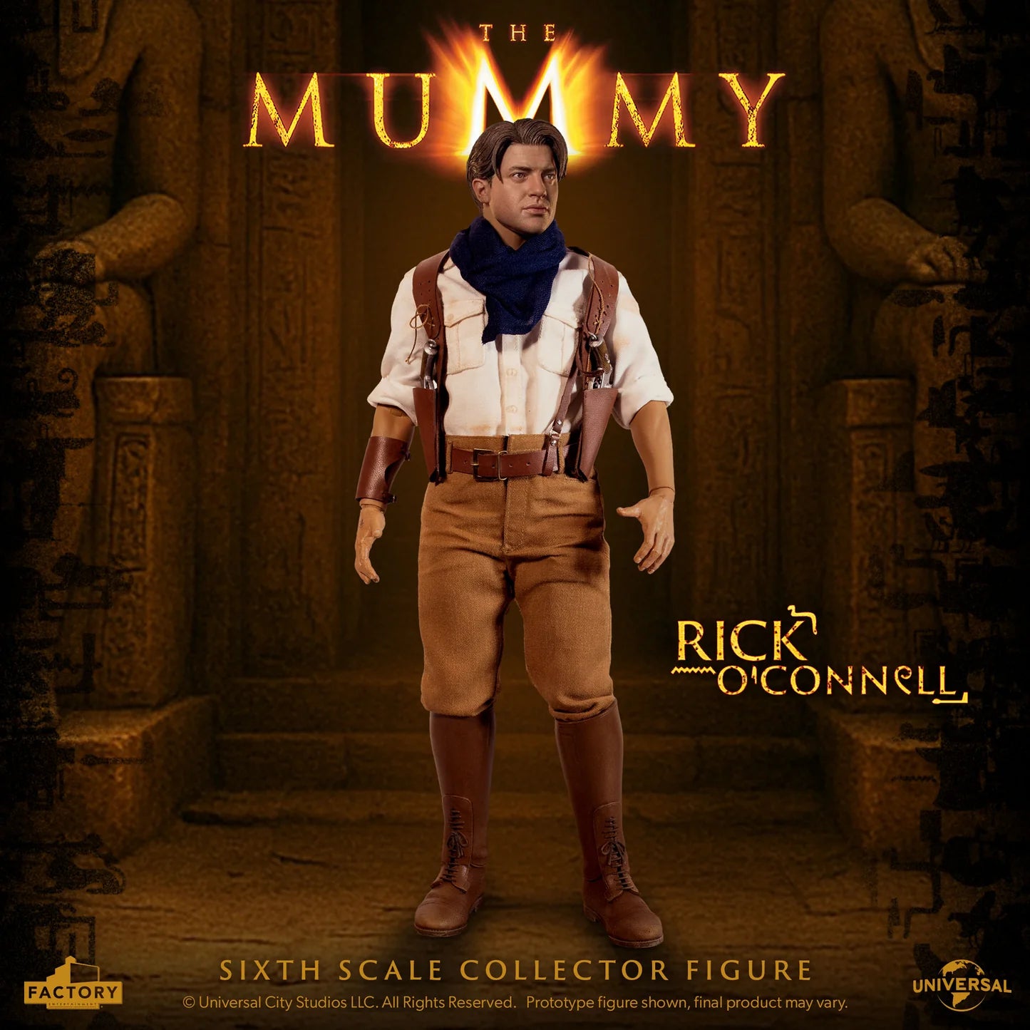 The Mummy | Rick O'Connell Sixth Scale Figure (Factory Entertainment)