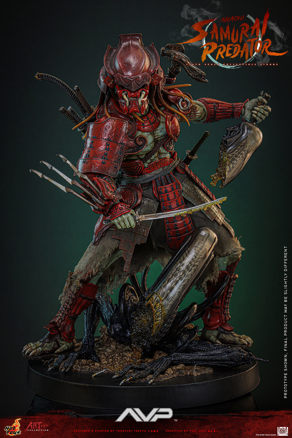 Akaoni Samurai Predator 1:6 Scale Figure