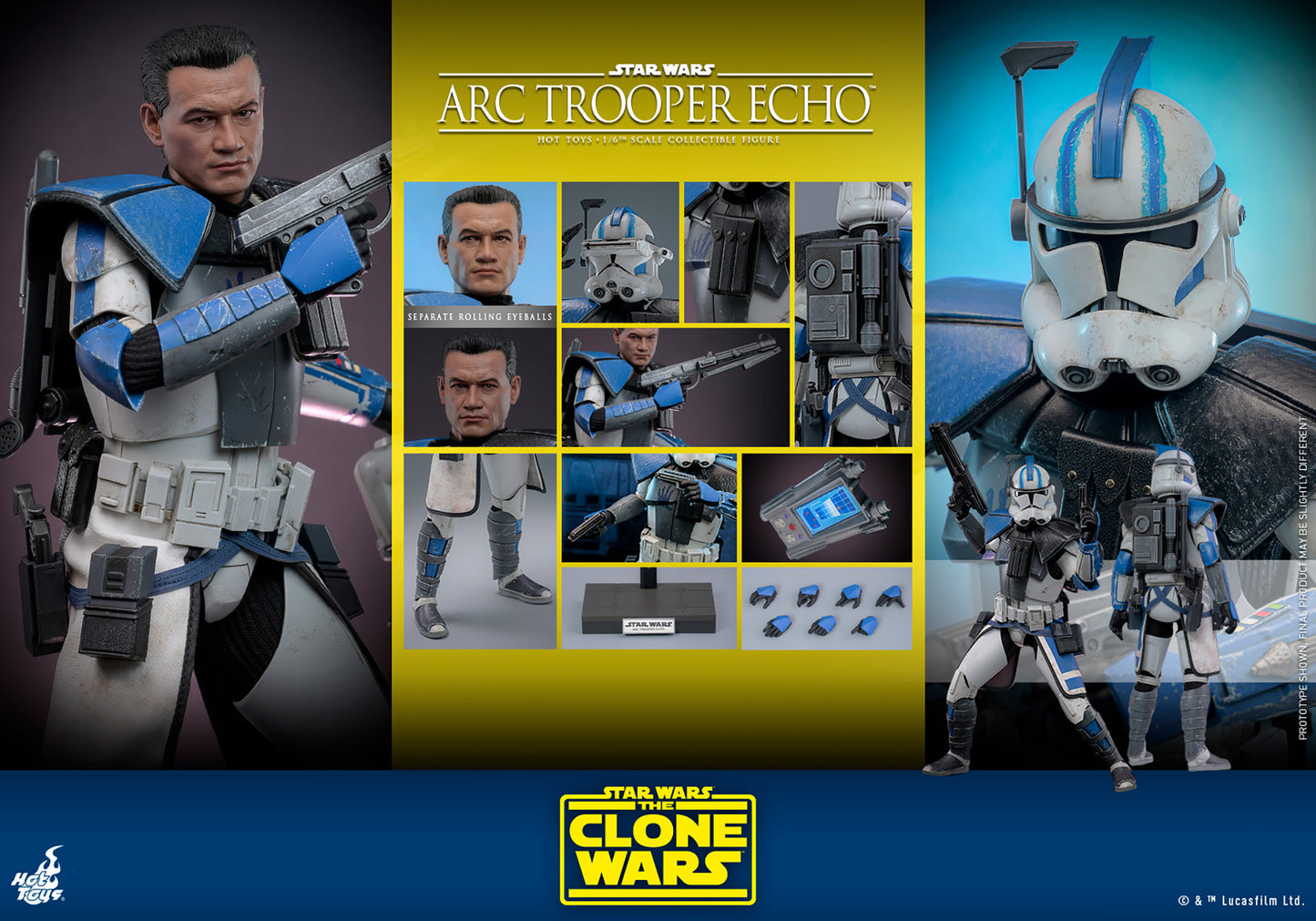 Arc Trooper Echo 1/6 Scale Figure