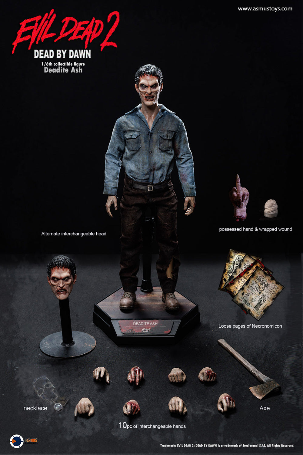 Evil Dead 2 Deadite Ash Sixth Scale Figure