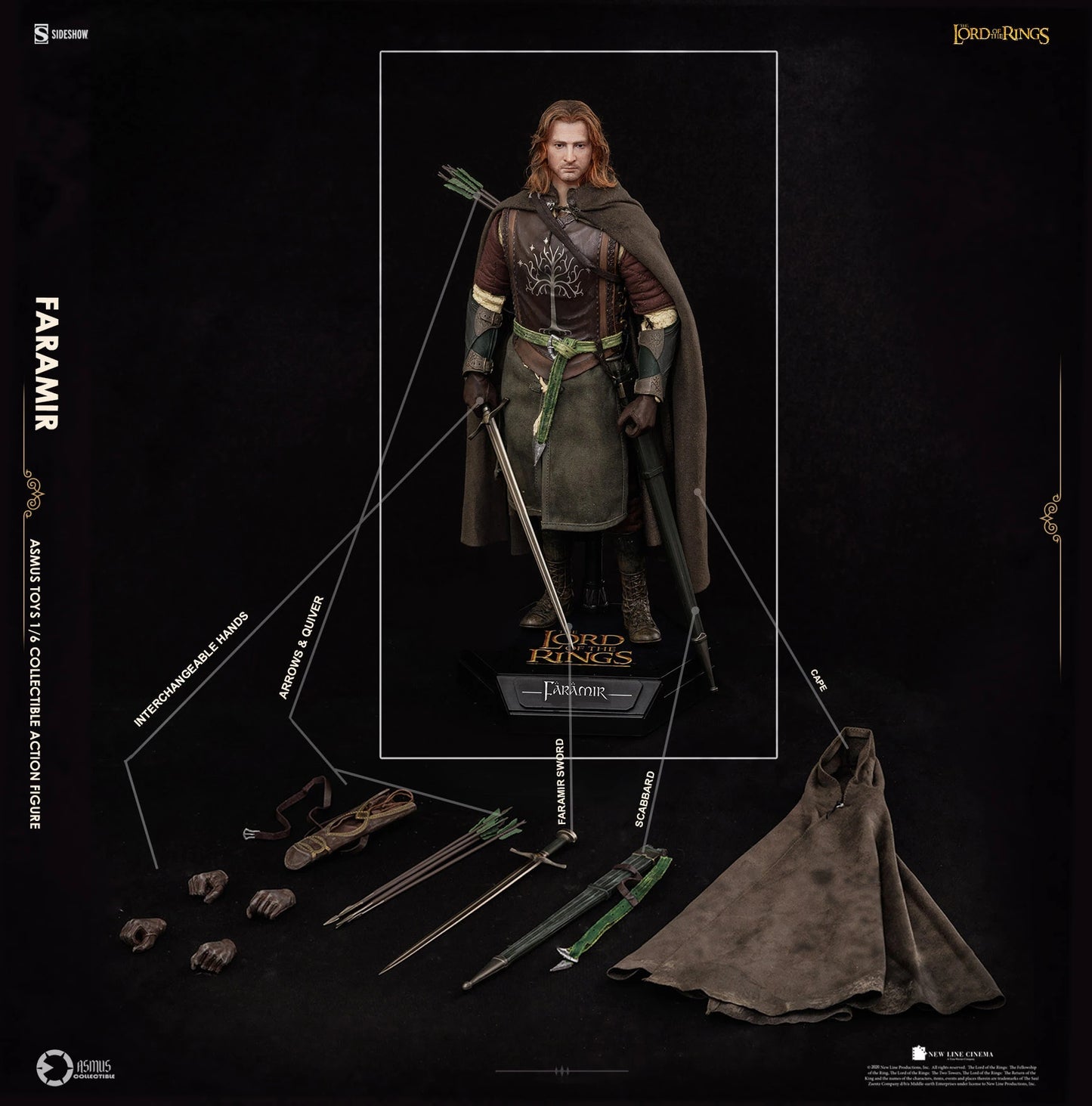 Faramir Sixth Scale Figure | Asmus Lord of the Rings