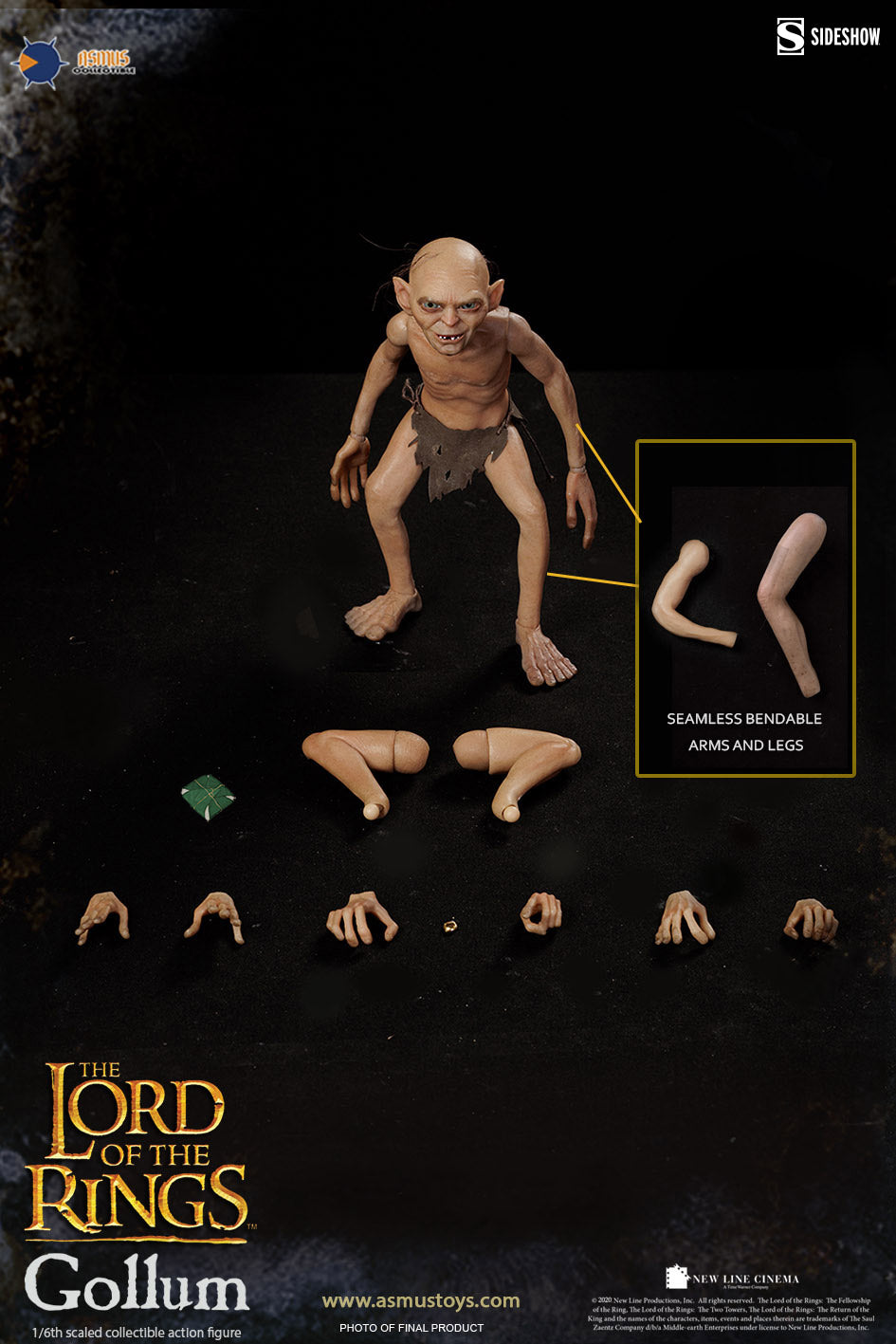 Gollum Sixth Scale Figure