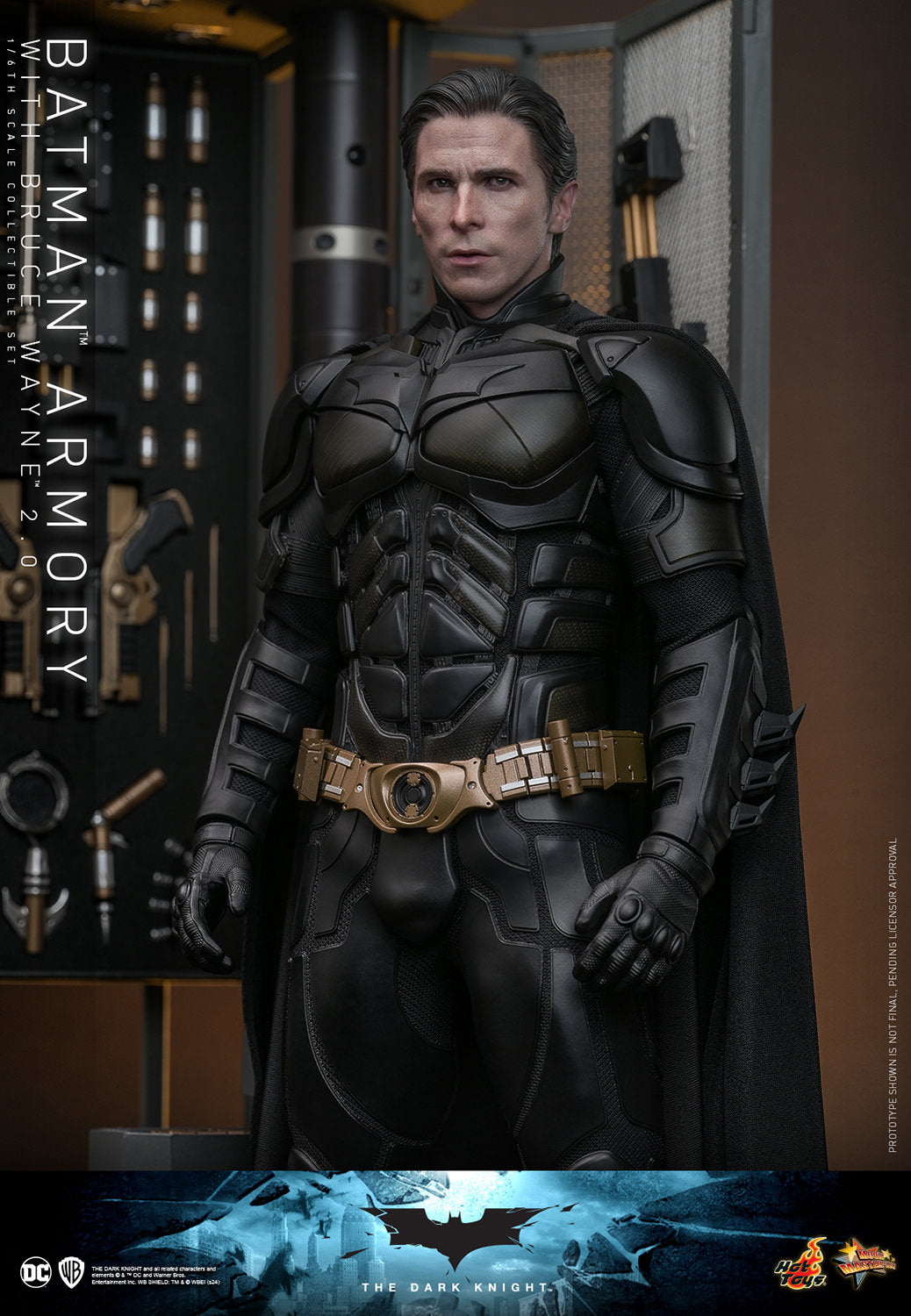 Batman Armory with Bruce Wayne (2.0) Sixth Scale Figure Set