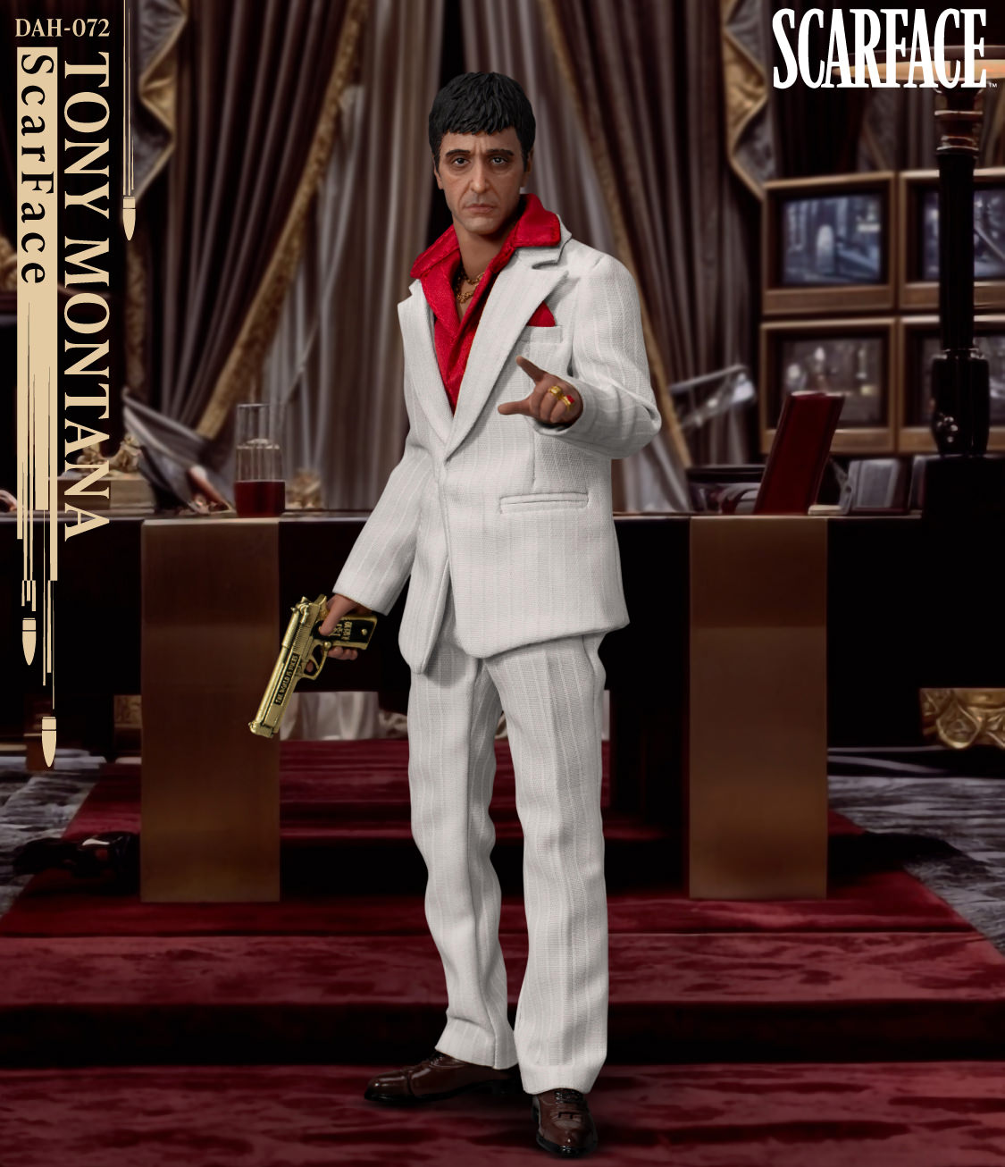 Tony Montana – Dynamic 8ction Heroes (DAH) 8 Inch Figure by Beast Kingdom