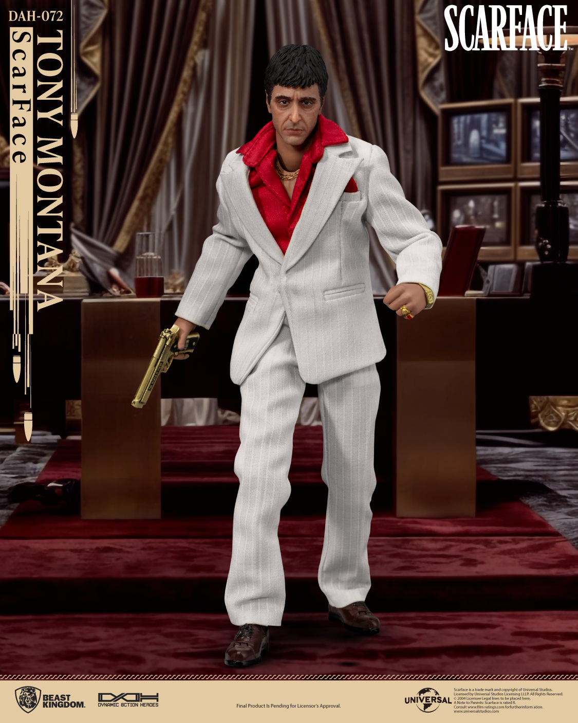 Tony Montana – Dynamic 8ction Heroes (DAH) 8 Inch Figure by Beast Kingdom