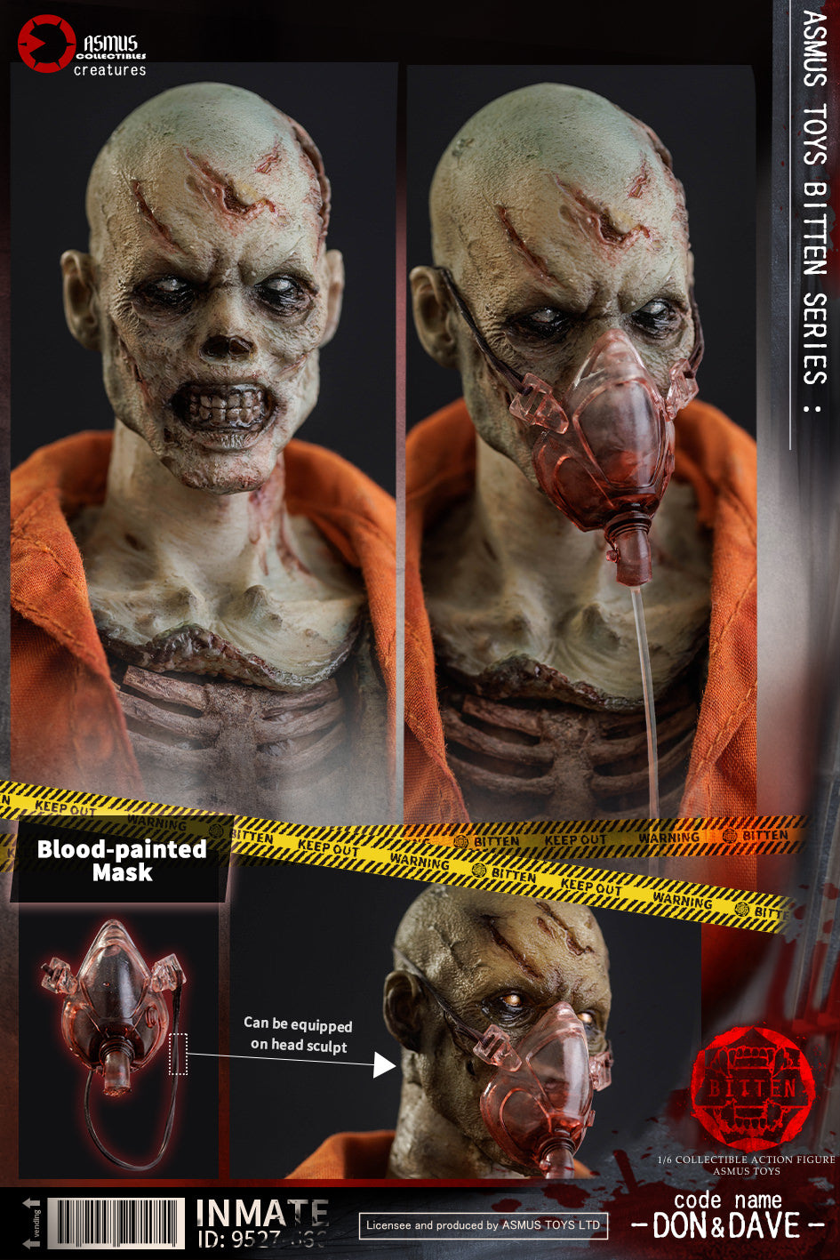 Bitten: Dave Sixth Scale Figure by Asmus