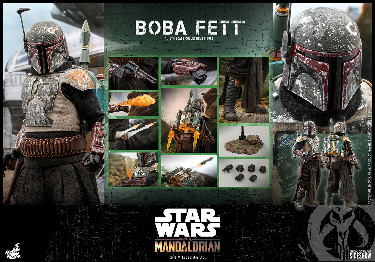 Boba Fett 1/6 Scale Figure by Hot Toys