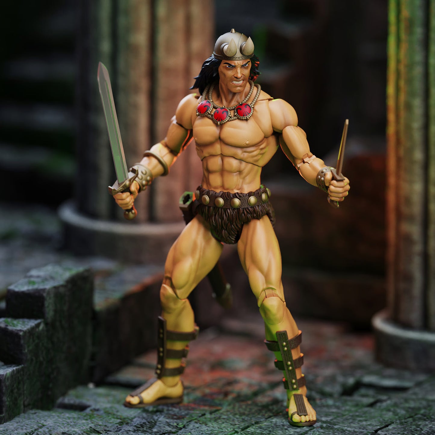 Young Conan & Yag-Kosha Collectible Set – Boss Fight Studio