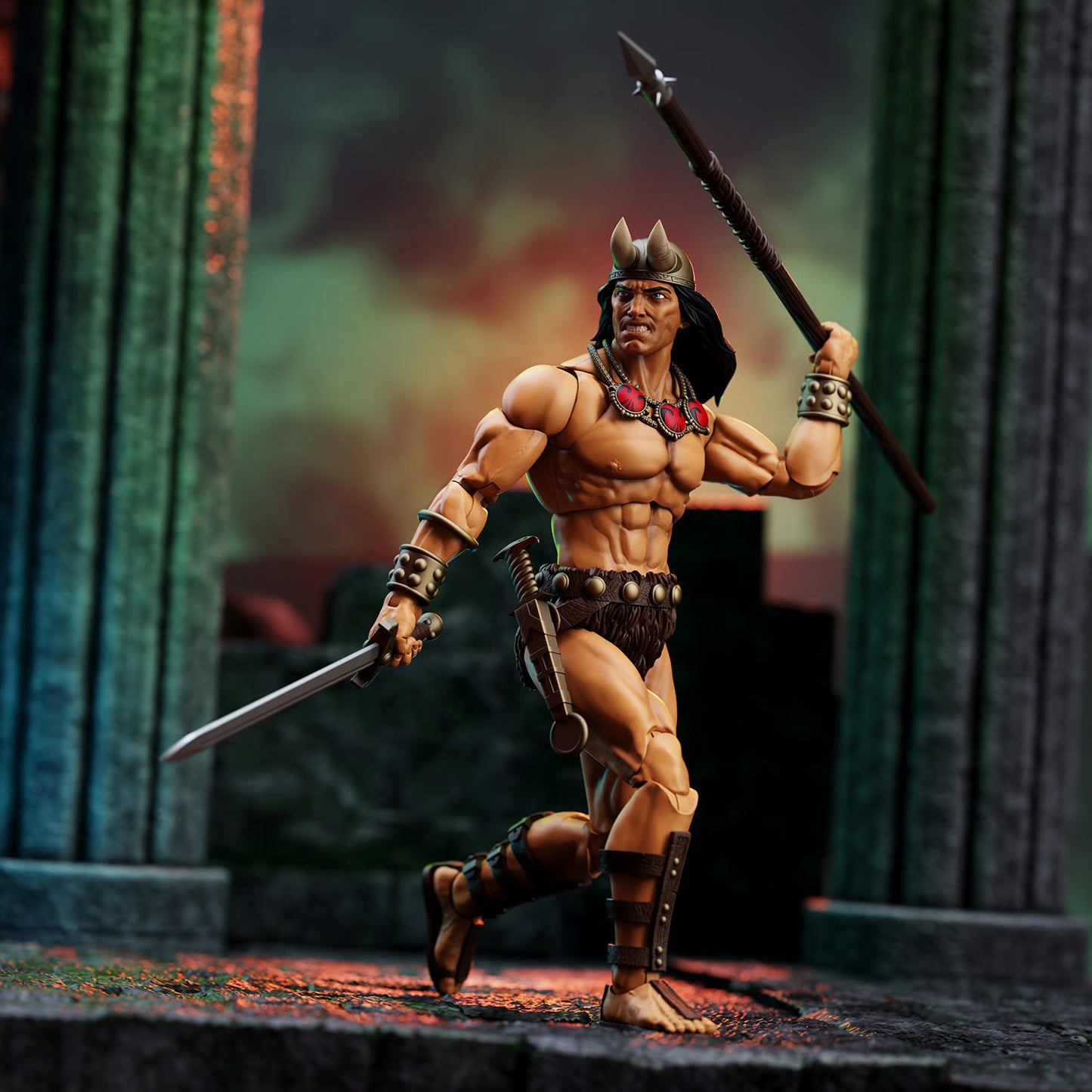 Young Conan & Yag-Kosha Collectible Set – Boss Fight Studio