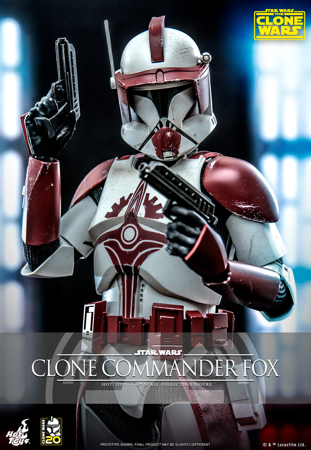 Clone Commnder Fox 1/6 Scale Figure by Hot Toys