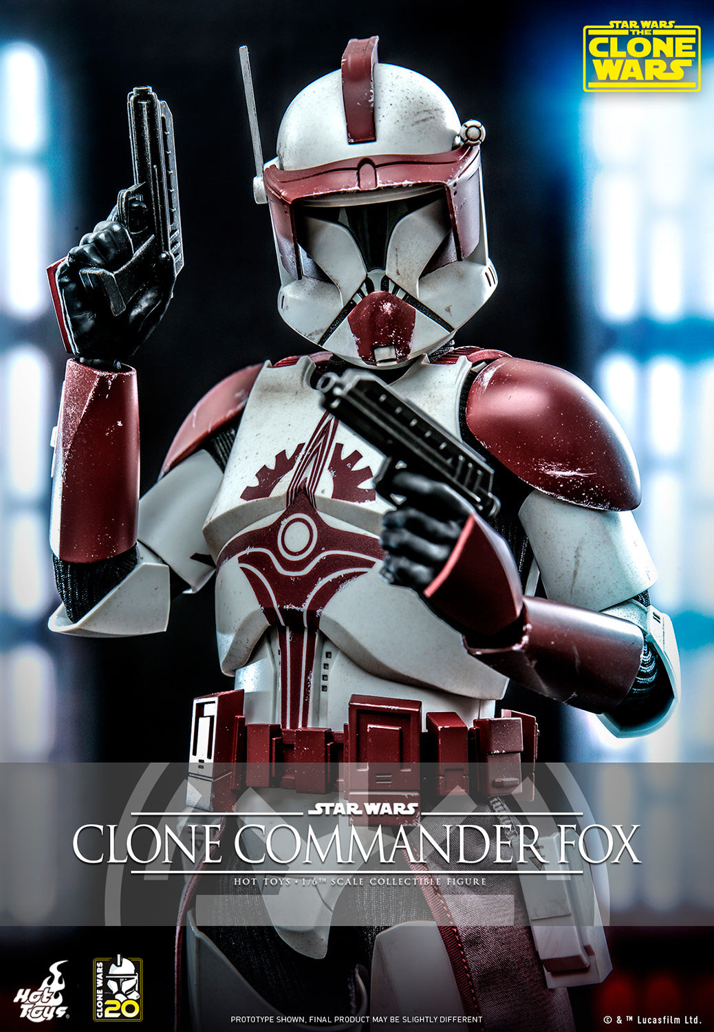 Clone Commander Fox 1/6 Scale Figure by Hot Toys