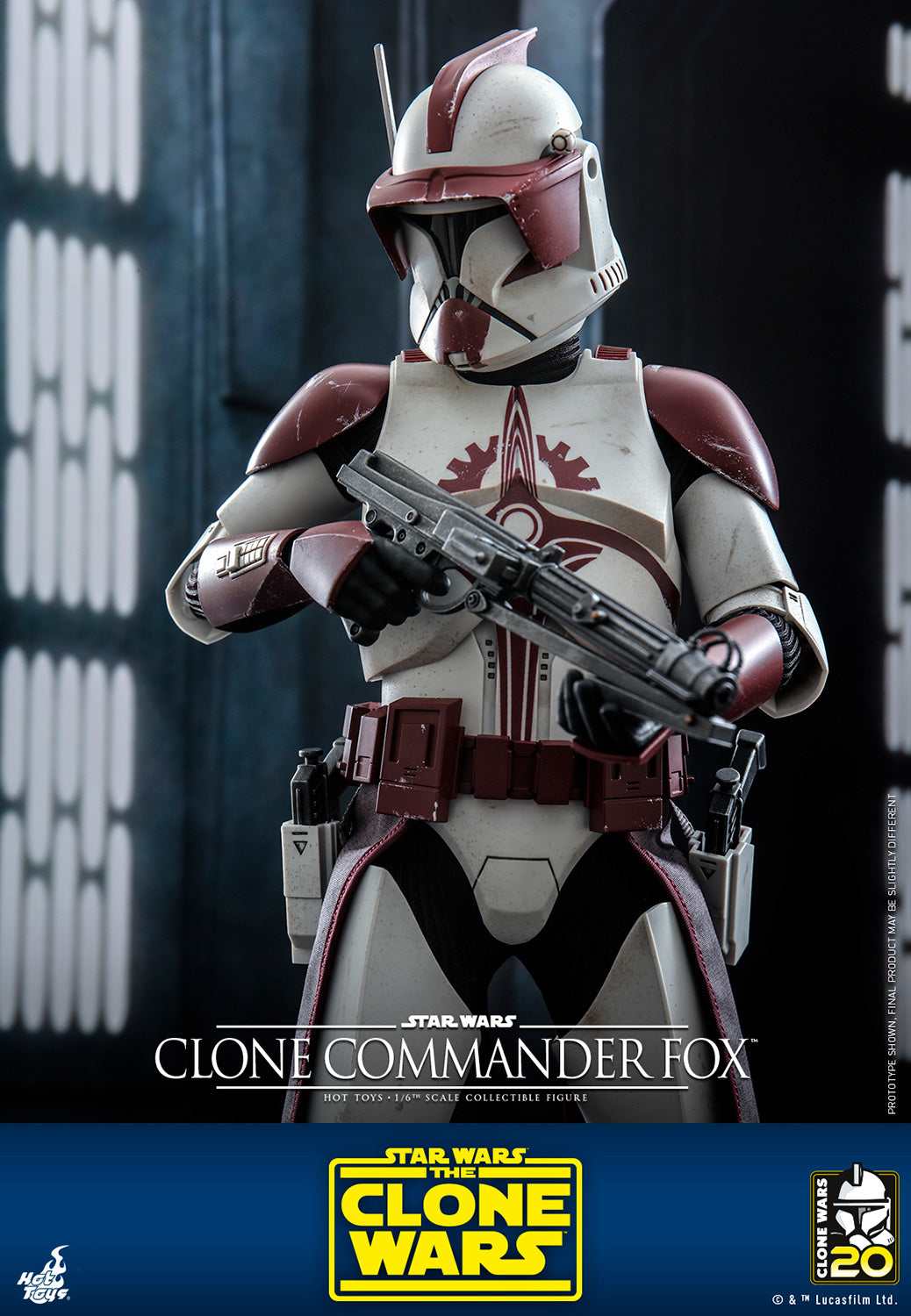 Clone Commander Fox 1/6 Scale Figure by Hot Toys