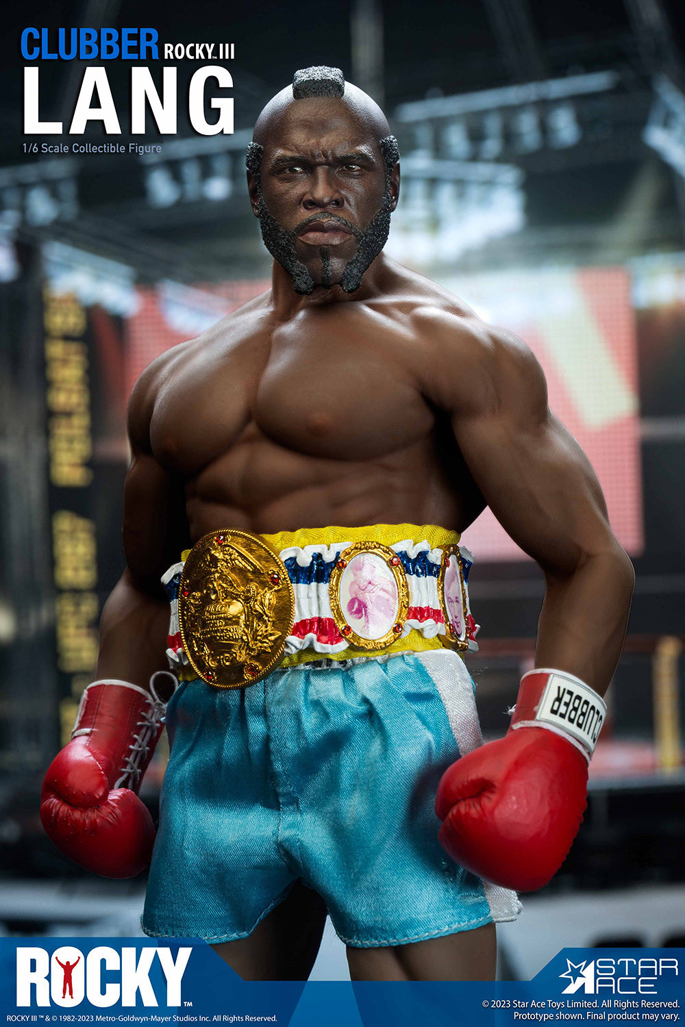 Rocky 3 Clubber Lang Deluxe 1/6 Scale Figure