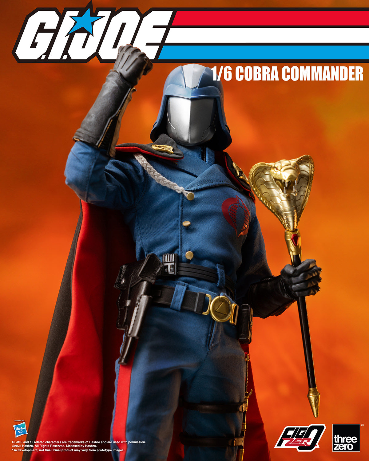 GI Joe Cobra Commander 1/6 Scale Figure