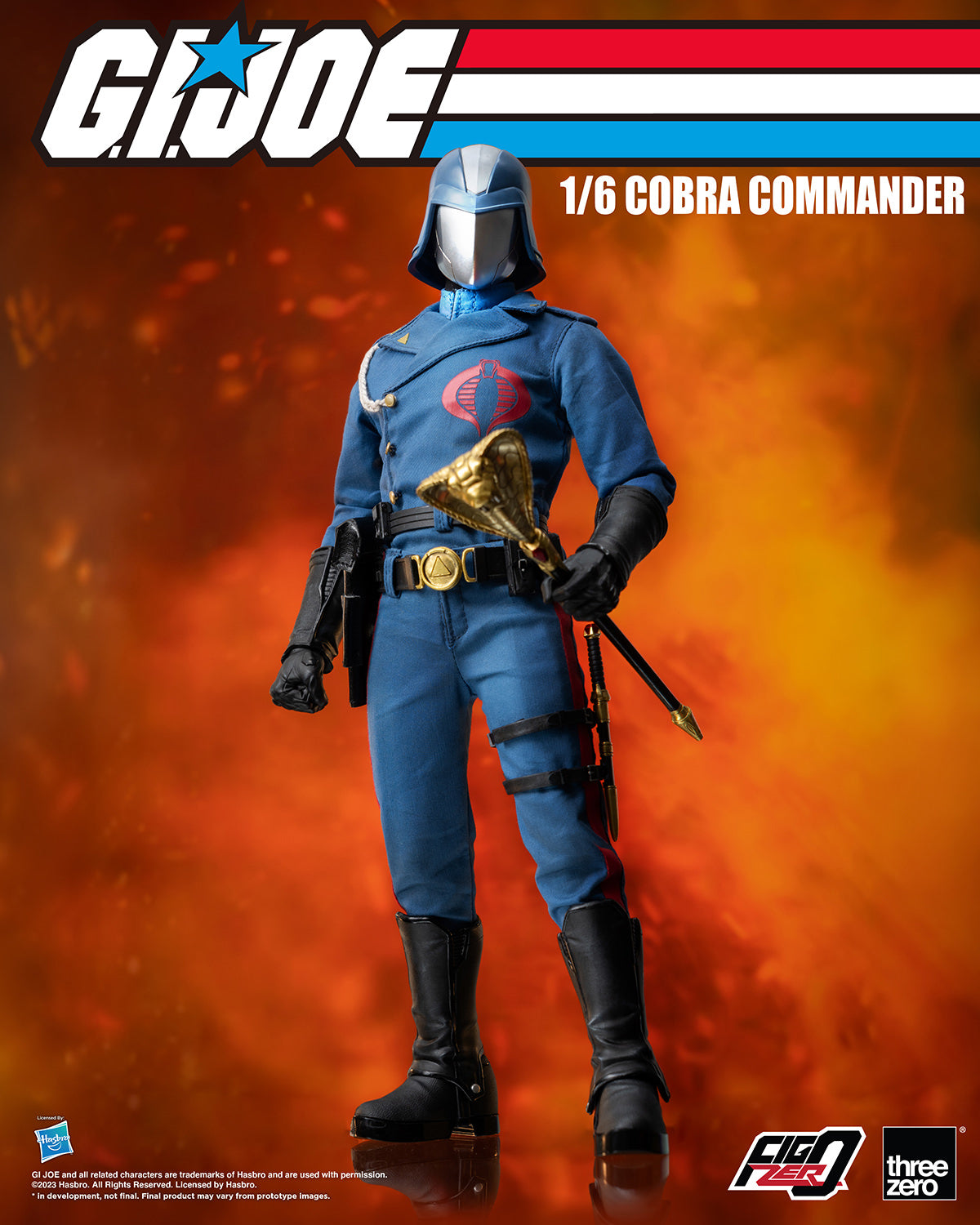 GI Joe Cobra Commander 1/6 Scale Figure