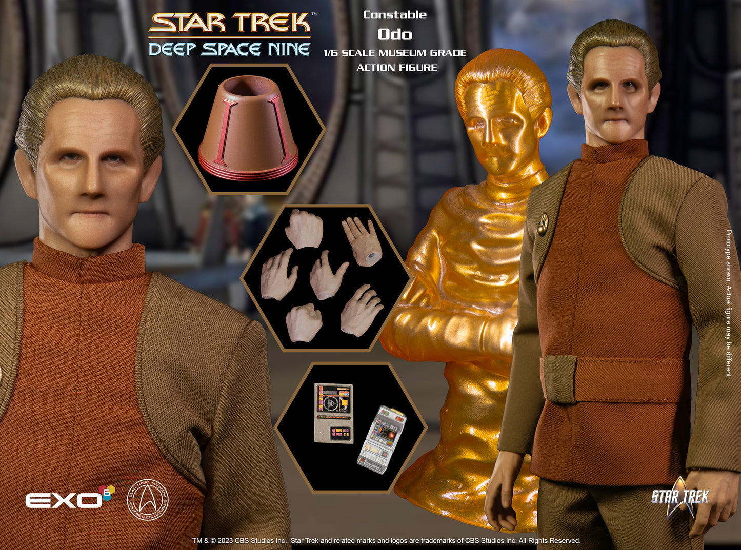 Constable Odo 1/6 Scale Figure by EXO-6