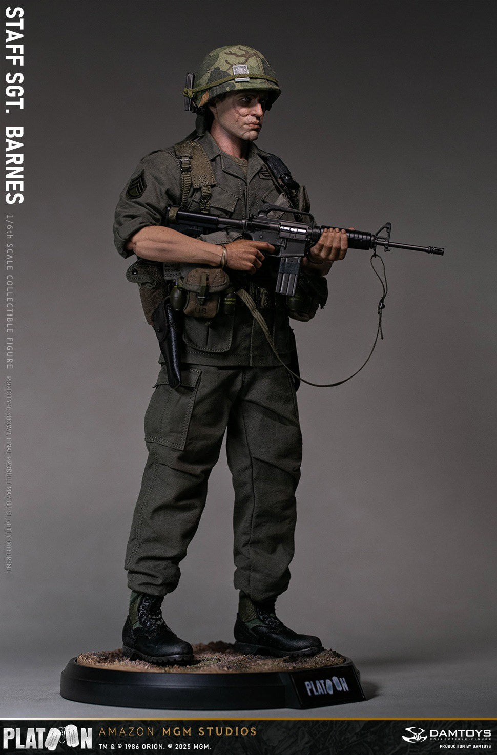 Platoon Staff Sergeant Barnes Sixth Scale Figure by Damtoys