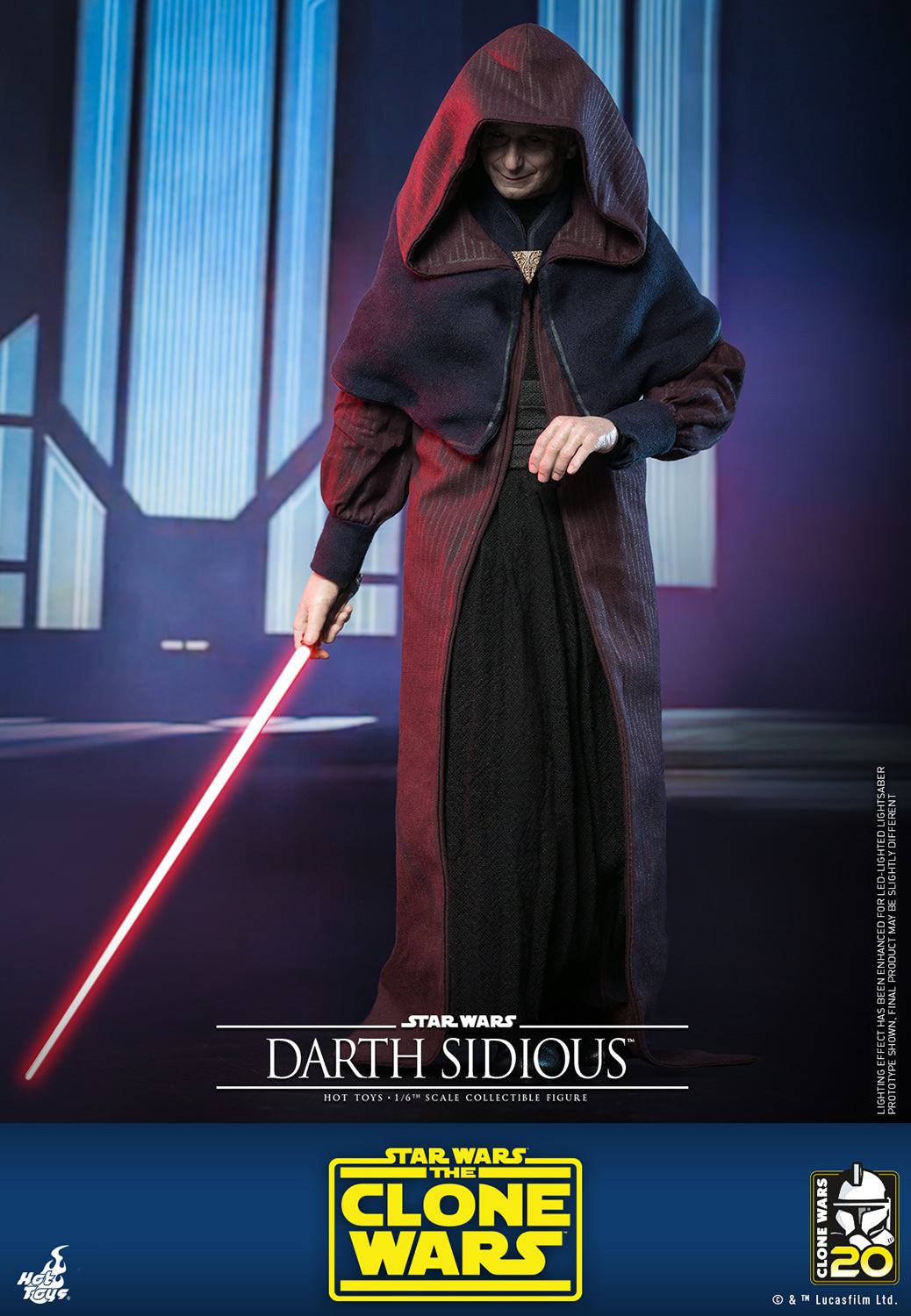 Darth Sidious 1/6 Scale Figure by Hot Toys