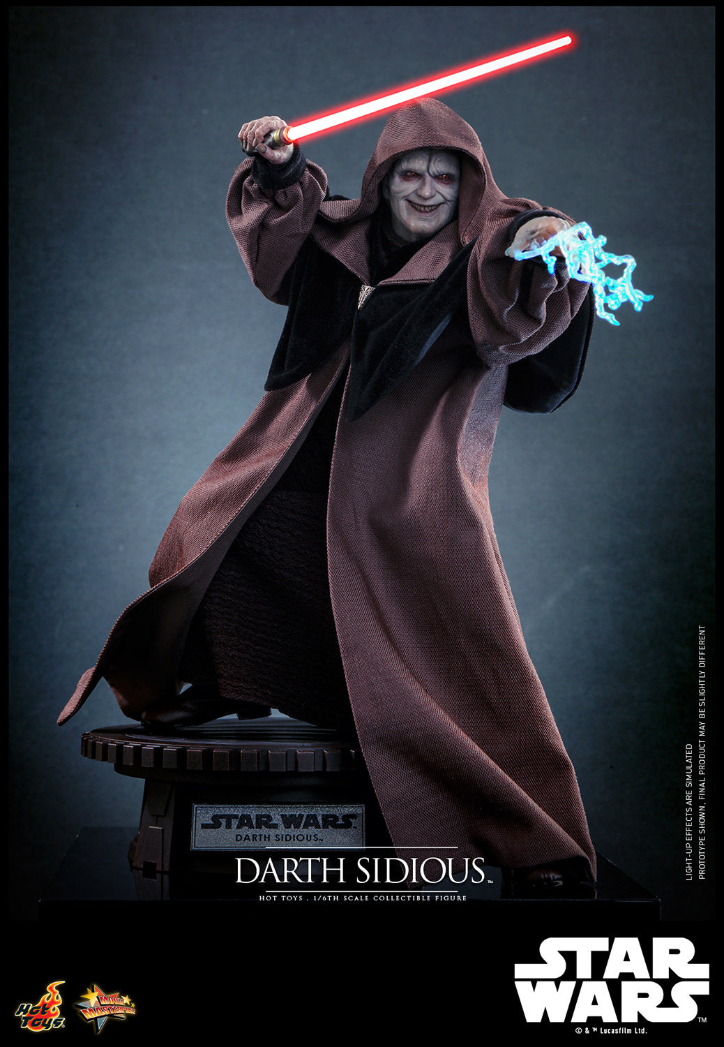 Darth Sidious 1/6 Scale Figure by Hot Toys